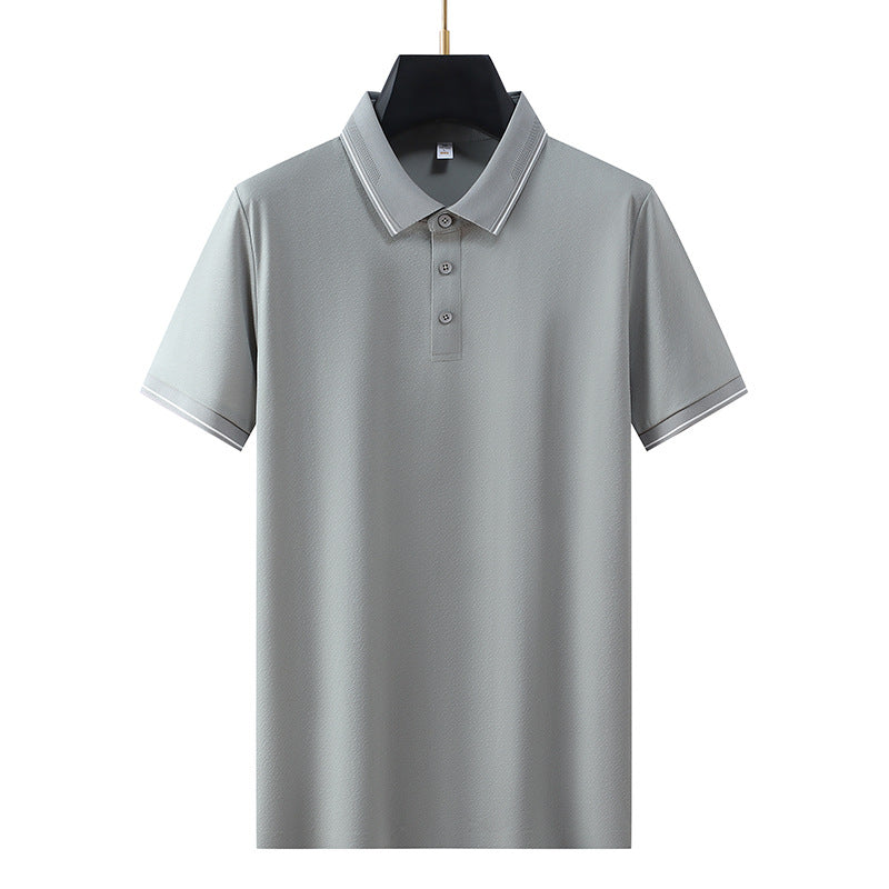 Short Sleeve Polo Shirt Men's  T-Shirt Men Trendy