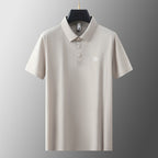 Short Sleeve Polo Shirt for Men Collar T-Shirt