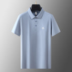Short Sleeve Polo Shirt for Men Collar T-Shirt
