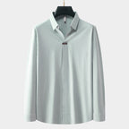 Long Sleeve Polo Shirt for Men