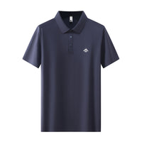 Short Sleeve Polo Shirt for Men Collar T-Shirt
