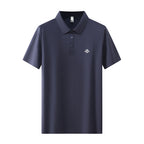 Short Sleeve Polo Shirt for Men Collar T-Shirt