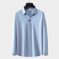Long Sleeve Polo Shirt for Men