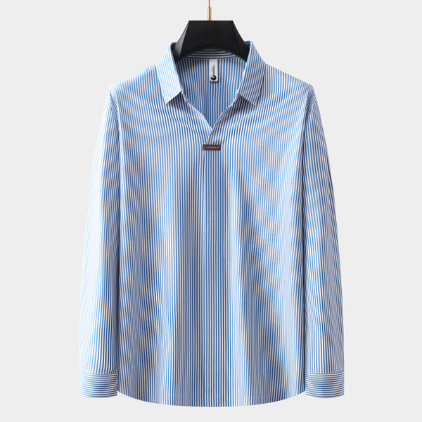 Long Sleeve Polo Shirt for Men
