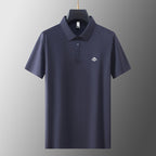 Short Sleeve Polo Shirt for Men Collar T-Shirt