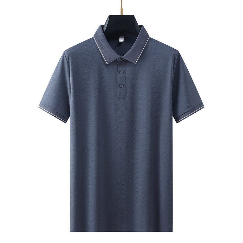Short Sleeve Polo Shirt Men's  T-Shirt Men Trendy