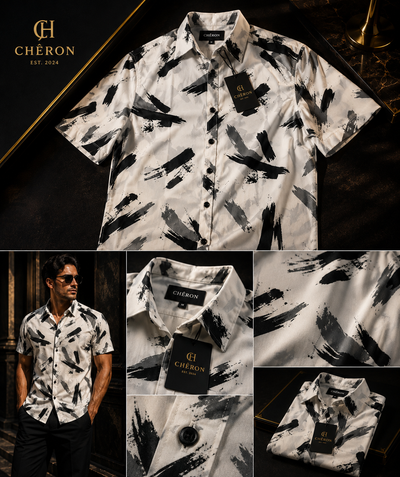CHÊRON ART NOIR SHIRT